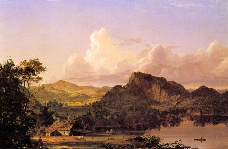 Frederic Edwin Church Home by the Lake china oil painting image